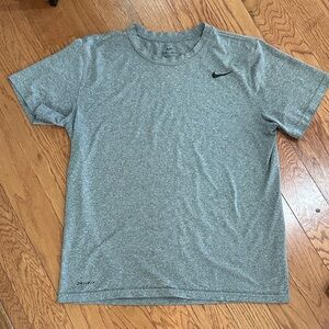 Nike Heather Gray Dri-FIT Tee